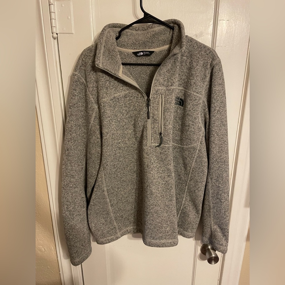 Mens northface 1/4 zip